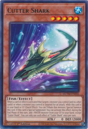 Cutter Shark (MZTM-EN046) - Maze of the Master Rare 1st Edition