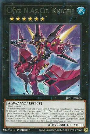 CXyz N.As.Ch. Knight (JUSH-EN060) - Justice Hunters Rare 1st Edition