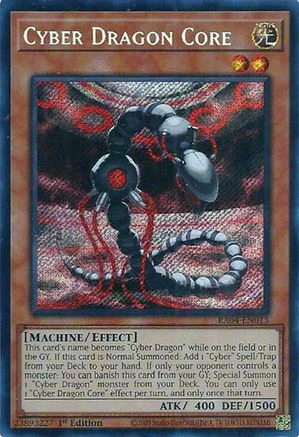 Cyber Dragon Core (Secret Rare) (RA04-EN013) - Quarter Century Stampede Secret Rare 1st Edition