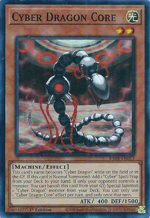 Cyber Dragon Core (RA04-EN013) - Quarter Century Stampede Super Rare 1st Edition