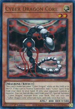 Cyber Dragon Core (UR) (RA04-EN013) - Quarter Century Stampede Ultra Rare 1st Edition