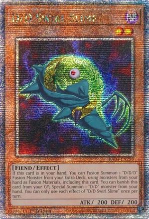 D/D Swirl Slime (Quarter Century Secret Rare) (RA04-EN258) - Quarter Century Stampede Quarter Century Secret Rare 1st Edition