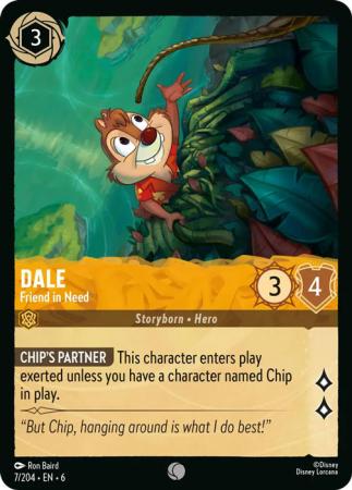 Dale - Friend in Need - 7/204 - Common