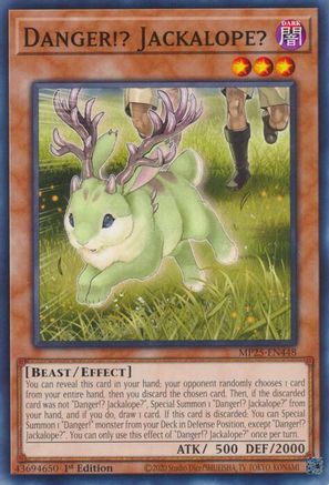 Danger!? Jackalope? (MP25-EN448) - 2025 Mega-Pack Common / Short Print 1st Edition