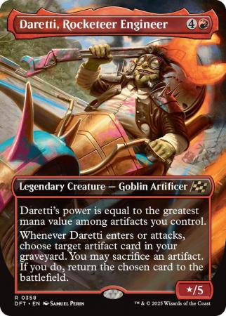Daretti, Rocketeer Engineer (Borderless) - 0358
