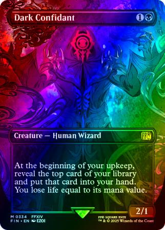 Dark Confidant (Borderless) - 0334 - Foil