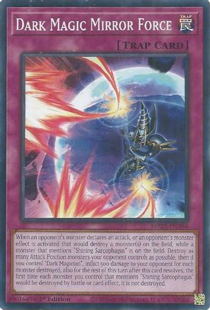 Dark Magic Mirror Force (MP25-EN394) - 2025 Mega-Pack Common / Short Print 1st Edition