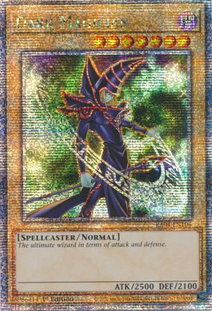 Dark Magician (6th Art) (Quarter Century Secret Rare) (RA04-EN106) - Quarter Century Stampede Quarter Century Secret Rare 1st Edition
