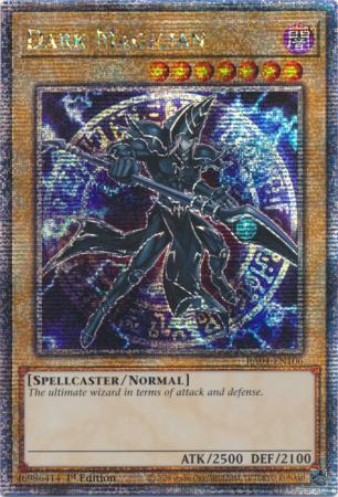 Dark Magician (7th Art) (Quarter Century Secret Rare) (RA04-EN106) - Quarter Century Stampede Quarter Century Secret Rare 1st Edition