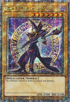 Dark Magician (8th Art) (Quarter Century Secret Rare) (RA04-EN106) - Quarter Century Stampede Quarter Century Secret Rare 1st Edition