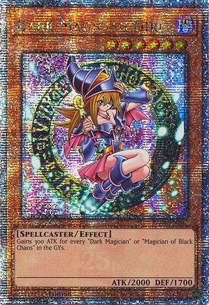 Dark Magician Girl (3rd Art) (Quarter Century Secret Rare) (RA04-EN107) - Quarter Century Stampede Quarter Century Secret Rare 1st Edition