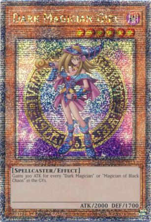 Dark Magician Girl (Quarter Century Secret Rare) (B) (RA03-EN123) - Quarter Century Bonanza Quarter Century Secret Rare 1st Edition