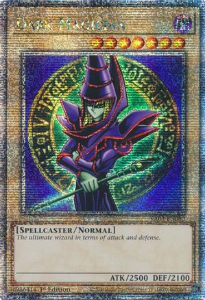 Dark Magician (Quarter Century Secret Rare) (RA03-EN080) - Quarter Century Bonanza Quarter Century Secret Rare 1st Edition
