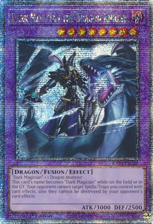 Dark Magician the Dragon Knight (Quarter Century Secret Rare) (RA03-EN268) - Quarter Century Bonanza Quarter Century Secret Rare 1st Edition