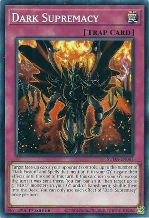 Dark Supremacy (SUDA-EN067) - Supreme Darkness Common / Short Print 1st Edition