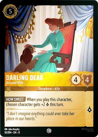 Darling Dear - Beloved Wife - 016/204 - Common Cold Foil