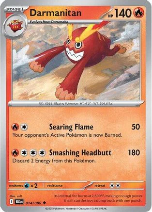 Darmanitan - 014/086 - Uncommon