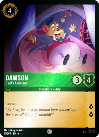 Dawson - Basil's Assistant - 77/204 - Common Cold Foil