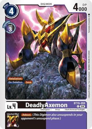 DeadlyAxemon - BT19-059 C - Common