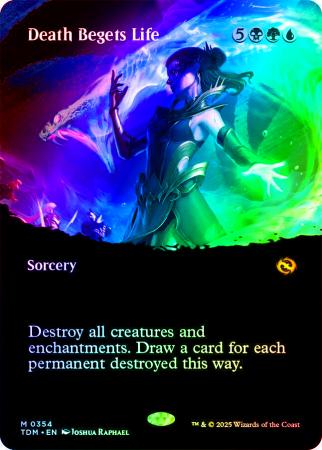 Death Begets Life (Borderless) - 0354 - Foil