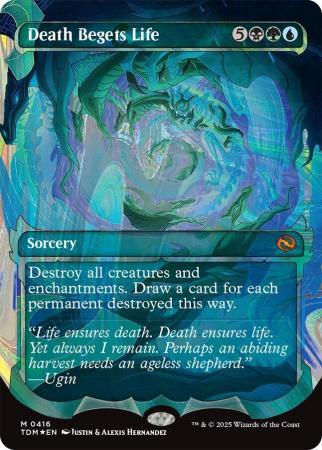 Death Begets Life (Showcase) (Halo Foil) - 0416 - Foil
