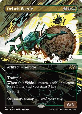 Debris Beetle (Borderless) - 0322