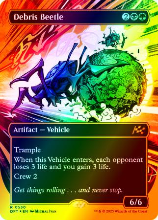 Debris Beetle (Borderless) (First-Place Foil) - 0530 - Foil