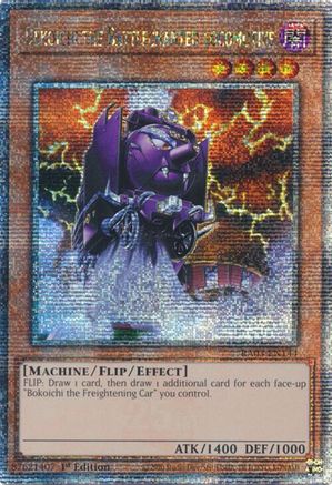 Dekoichi the Battlechanted Locomotive (Quarter Century Secret Rare) (RA03-EN144) - Quarter Century Bonanza Quarter Century Secret Rare 1st Edition