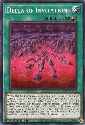 Delta of Invitation (SUDA-EN066) - Supreme Darkness Common / Short Print 1st Edition