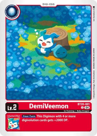 DemiVeemon - BT20-001 C - Common