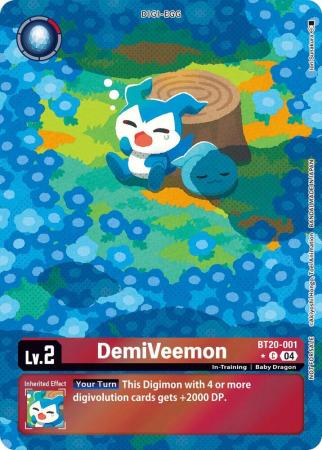 DemiVeemon (Release Special Booster 2.5: Box Promotion Pack) - BT20-001 C - Common