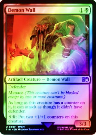 Demon Wall - 0097 - Foil