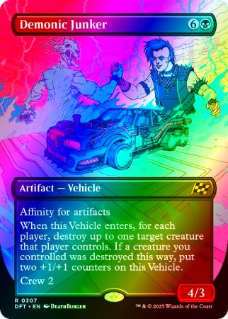 Demonic Junker (Borderless) - 0307 - Foil
