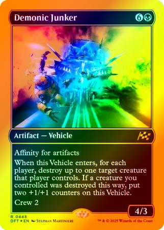 Demonic Junker (First-Place Foil) - 0448 - Foil