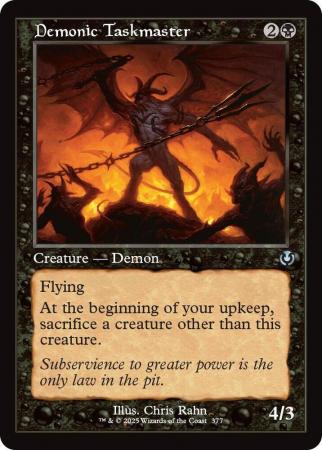 Demonic Taskmaster (Retro Frame) - 0377