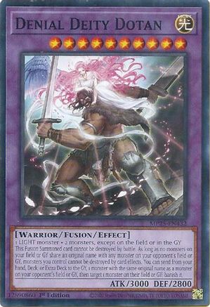 Denial Deity Dotan (MP25-EN432) - 2025 Mega-Pack Common / Short Print 1st Edition