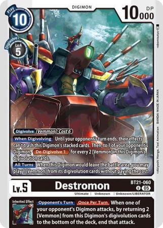 Destromon - BT21-060 U - Uncommon