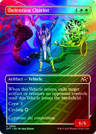 Detention Chariot (Borderless) - 0294 - Foil