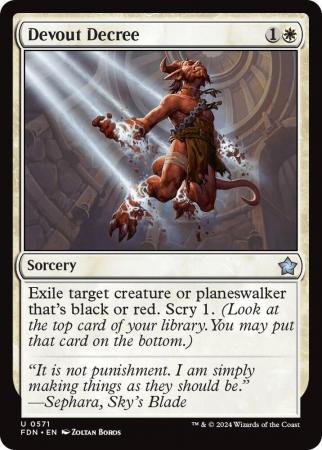 Devout Decree - 0571