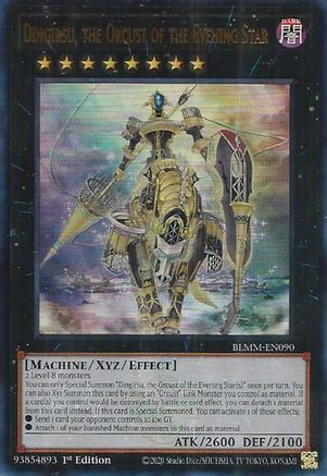 Dingirsu, the Orcust of the Evening Star (BLMM-EN090) - Battles of Legend: Monster Mayhem Ultra Rare 1st Edition