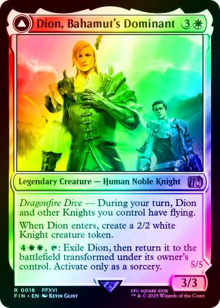 Dion, Bahamut's Dominant - 0016 - Foil