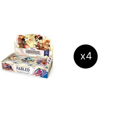Disney Lorcana: Fabled Booster Box Case