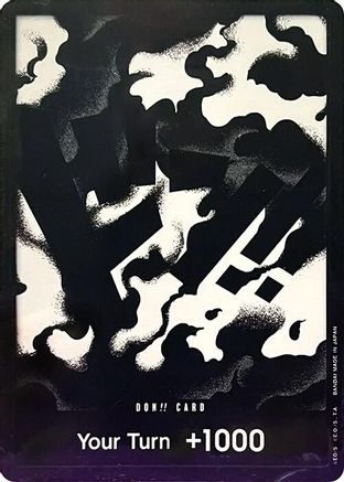 Don!! Card (Black Beard) - OP09 - Foil