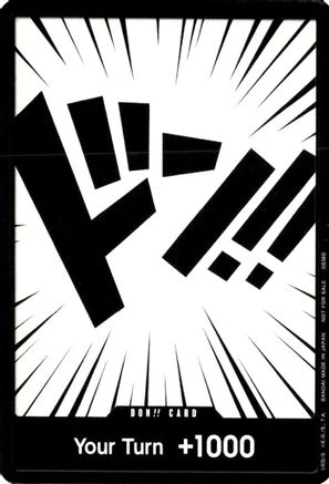 DON!! Card - One Piece Demo Deck Cards