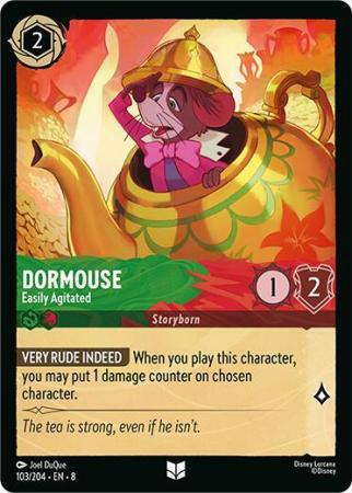Dormouse - Easily Agitated - 103/204 - Uncommon
