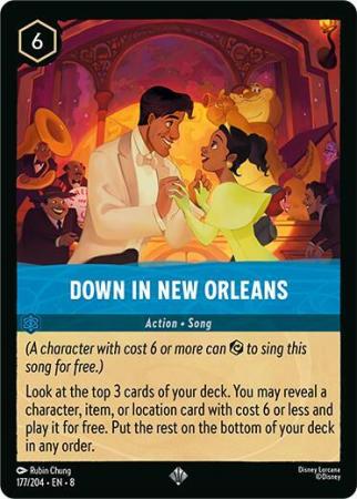 Down in New Orleans - 177/204 - Super Rare