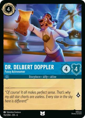 Dr. Delbert Doppler - Fussy Astronomer - 152/204 - Uncommon
