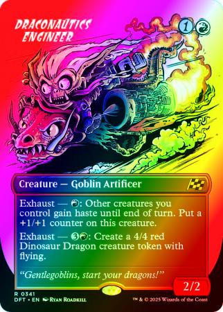 Draconautics Engineer (Borderless) - 0341 - Foil