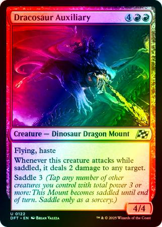 Dracosaur Auxiliary - 0122 - Foil
