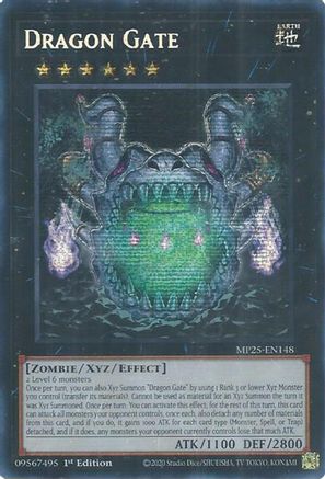 Dragon Gate (MP25-EN148) - 2025 Mega-Pack Prismatic Secret Rare 1st Edition